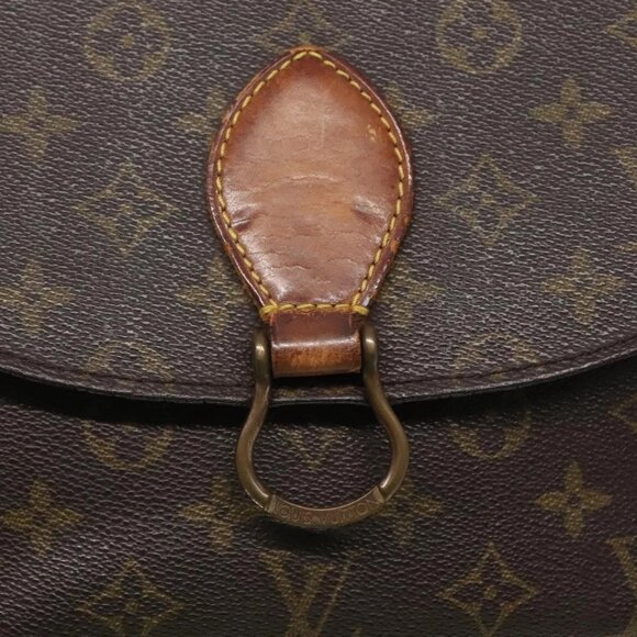 LOUIS VUITTON Monogram Saint Cloud GM Shoulder Bag M51242 LV Auth 126669 - Picture 10 of 16